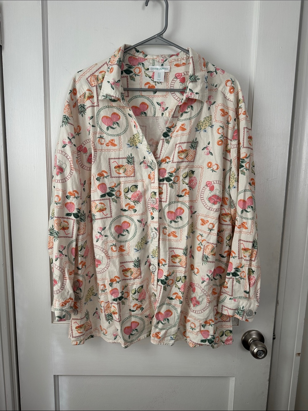 Beach vibes button down